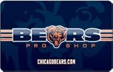 Chicago Bears Gift Card Collection