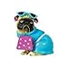 16169 Pug-Nacious Shopper Mini Figurine