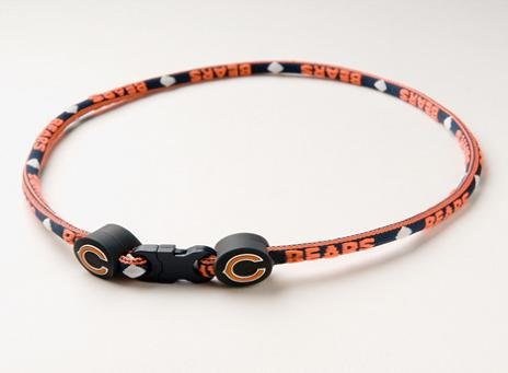 Eagles Wings Chicago Bears Titanium Necklace