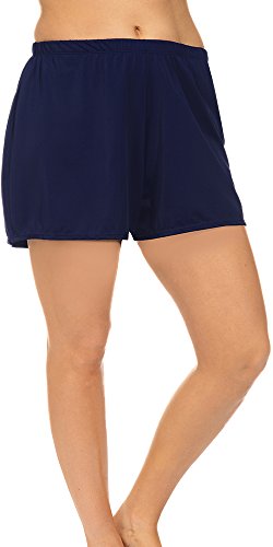 swimsuitsforall Women's Plus Size Loose Short 18 Blue