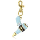 nOir For Barbie Blue Hairdryer Charm