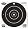 Birchwood Casey Dirty Bird Bullseye Targets, 8 Round, 25ct