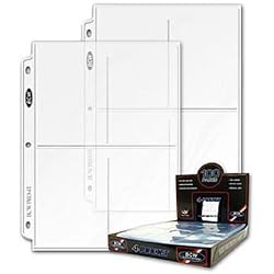 BCW Pro 4-Pocket Page (100 Ct. Box ) - 100 Pages per Box