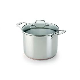 Click here to buy Emerilware Stainless 6-Quart Tall Stock Pot with Lid by Emerilware.
