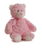 Aurora Plush Baby 12 Pink Puddin Bear