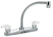 Phoenix 8" High Spout Kitchen Faucet - Chrome Finish