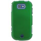 31ZU5YZy8XL. SL160  Hard Snap on Shield GREEN RUBBERIZED Faceplate Cover Sleeve Case for SAMSUNG R880 ACCLAIM [WCB943]