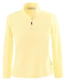 Ladies' Cross Ridge Jacquard Long Sleeve Half Zip Mock Neck