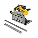 Dewalt 28V Cordless 6-1/2" TrackSaw Kit W/ 59" & 102" Track DC351CKL