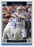 2006 Topps #51 Peyton Manning Indianapolis Colts Football Card - Mint Condition - In Protective Display Case !!