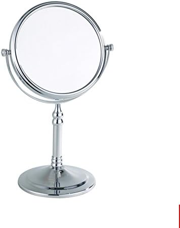 bathroom mirror/ the Princess bedroom vanity mirror/ double-sided simple cosmetic mirror/Toilet to enlarge Desktop mirror-A