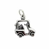 Sterling Silver Golf Cart Charm