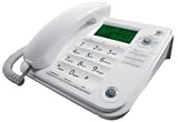 GE 29581GE1 Corded Desktop Speakerphone with Caller ID (White)