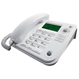 GE 29581GE1 Corded Desktop Speakerphone with Caller ID (White)