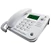 GE 29581GE1 Corded Desktop Speakerphone with Caller ID (White)