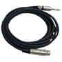 Pyle-Pro PPMJL15 15ft. Professional Microphone Cable 1/4'' Male to XLR Female