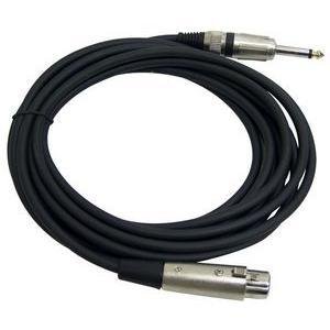 Pyle-Pro PPMJL15 15ft. Professional Microphone Cable 1/4'' Male to XLR Female