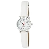 Timex Womens T2H391 Easy Reader White Strap Nu