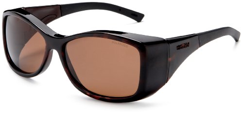 Haven Fits Over Sunwear Balboa Fitover Sunglasses,Tortoise Frame/Amber Lens,one size