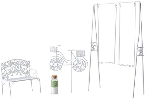 Miniature Fairy Gardening Walk In The Park Furniture Set