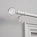 Exclusive Home Curtains Crystal Ball Curtain Rod and Finial Set, 36