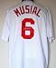 Stan Musial Hand Signed St. Louis Cardinals White/Home Jersey with Autographed Letter from Stan