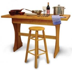 30'' High Craftsmen Harvest Table by Catskill