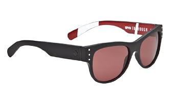 Click here to buy Spy Optic Borough Sunglasses - Matte Black w  Burgundy Lens by Spy.