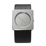 Nooka - ZAN 35 - Silver Face - Black Strap