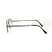 Square Aviator Bifocal Reading Sunglasses Tinted Metal Black Silver