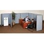 Pre-Configured 6x10 Partitioned Office - 60"H Starter Blue