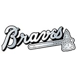Atlanta Braves Silver Auto Emblem