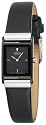 Citizen Women's Eco-Drive Stainless Steel Black Leather Strap Watch #EW9215-01E