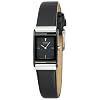 Citizen Women's EW9215-01E Eco-Drive Stainless Steel Black Leather Strap Watch