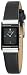 Citizen Women's Eco-Drive Stainless Steel Black Leather Strap Watch #EW9215-01E