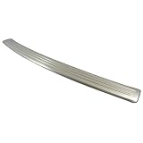 Stainless Steel Triple Chrome Silver Mirror Tailgate Rear Door Center Middle Trunk... 