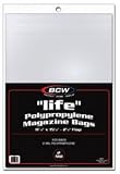 (100) BCW Life Magazine Size Bags / Covers