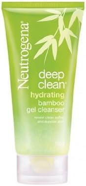 Neutrogena Deep Clean Hydrating Bamboo Gel Cleanser 100g (2 Tubes)