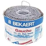 Gaucho Barb Wire, 15 1/2 Ga 4 Point