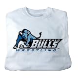 J. America Buffalo Bulls Wrestling Basic White T-Shirt