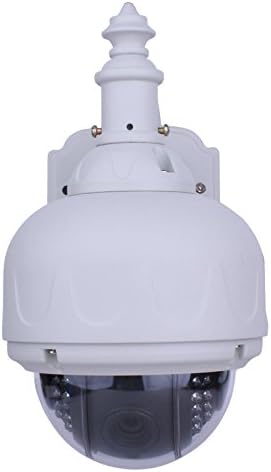 ANRAN PTZ Dome Cctv IP Camera with Digital Electronic Zoom 3-10mm varifocal lens Onvif 2.0 2MP 1080P HD IR Day Night Vision Outdoor waterproof IP Network Color Pan/Tilt Zoom Metal Housing Security Camera