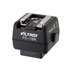 VILTROX FC-7SN Hot-shoe Adapter Wireless Flash Controller for Sony Minolta Camera (Black) + Worldwide free shiping