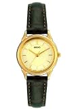 Women's Brown Leather Champagne Dial