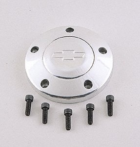 Grant 5876 Polshd Billet W Chev Logo