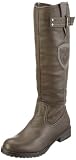 Tom Tailor Coventry 0318550096, Damen Stiefel, Grau (dark grey 084), EU 38