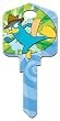 Phineas & Ferb Agent P Kwikset KW1 House Key