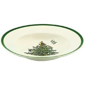 Spode Christmas Tree Soup Bowls, Set of 4