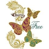 Forever Free~butterfly Adult T-Shirt