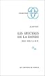 Les spectres de la bande