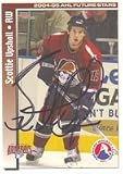 Scottie Upshall, Milwaukee Admirals - AHL Autographed Card